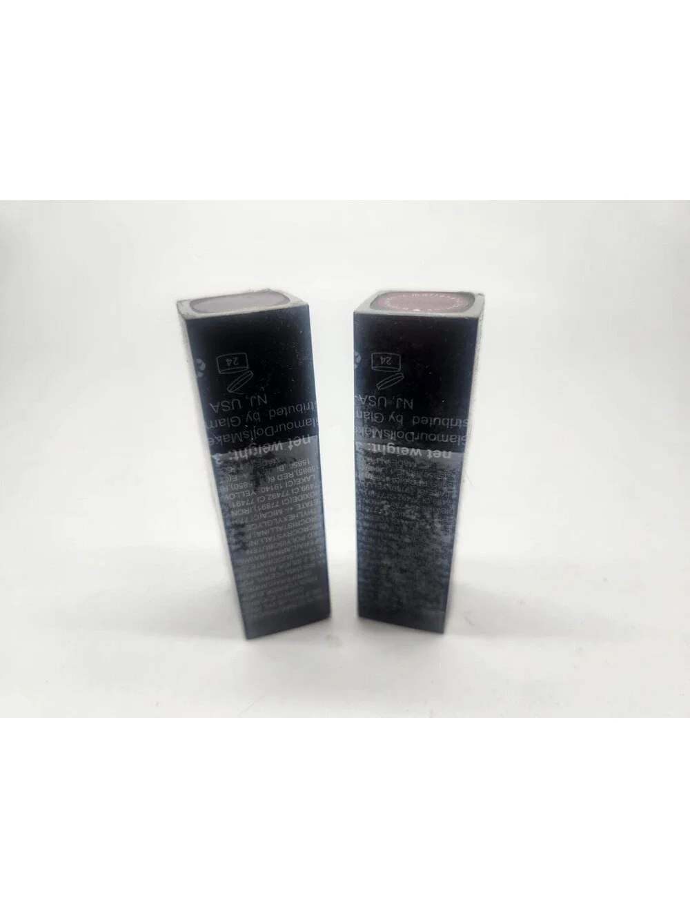 2Pc Glamour Dolls Mattenetic Lipstick CHARGE (mulberry) 3.75g each Sealed